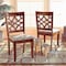 Baxton Studio Mael Modern and Contemporary Grey Fabric and Walnut Brown Finished Wood 2-Piece Dining Chair Set 183-10542-Zoro - alternate 3